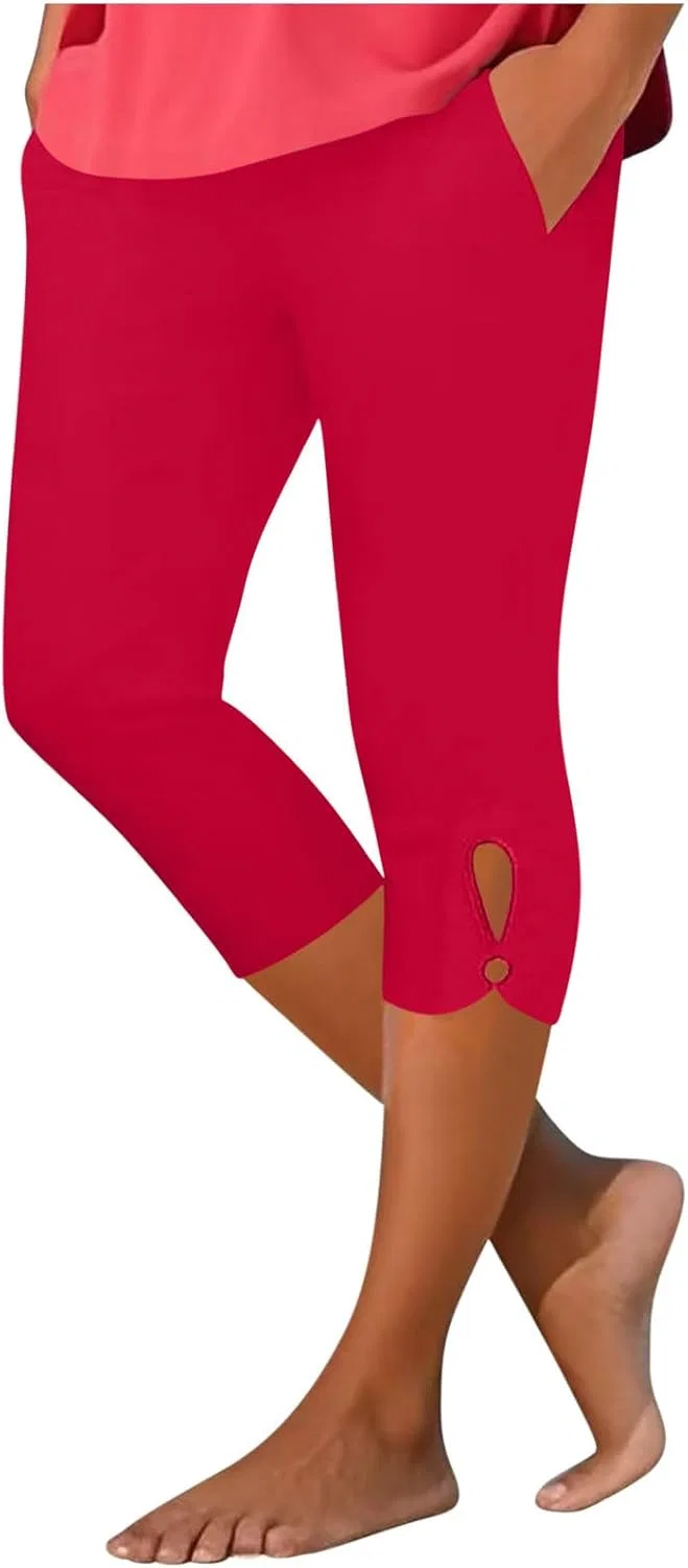 Джинсы капри Watermelon Red