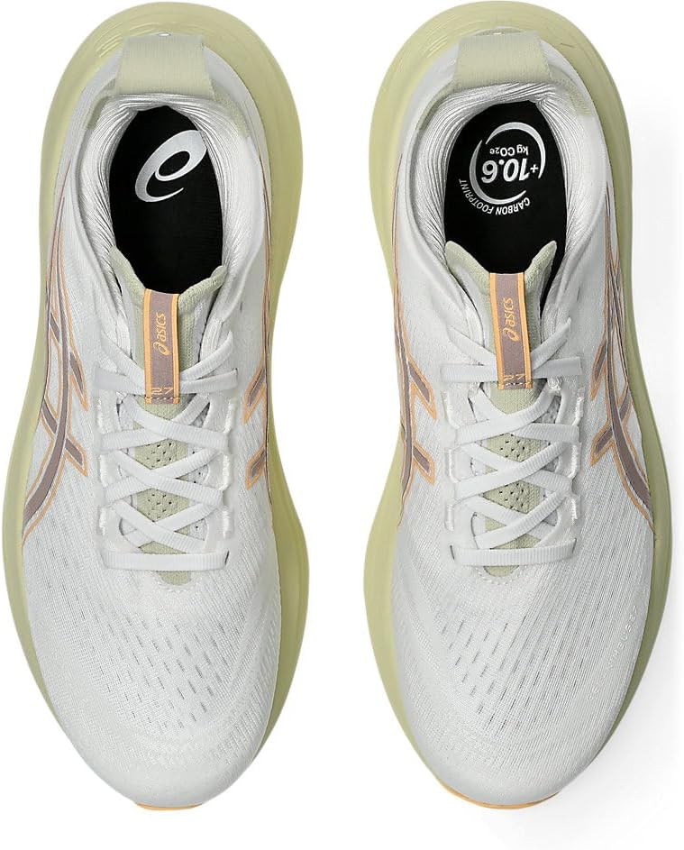 Мужские беговые кроссовки ASICS Gel-Nimbus 27, белый — фото 3