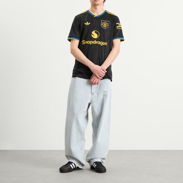 Манчестер Юнайтед 25/26, третья футболка Adidas, черный — фото 4