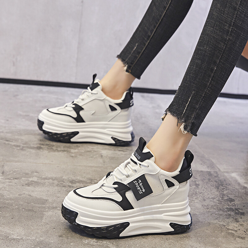 

Кроссовки NRDROFFICIAL Chunky Sneakers Women's Low-Top, черный