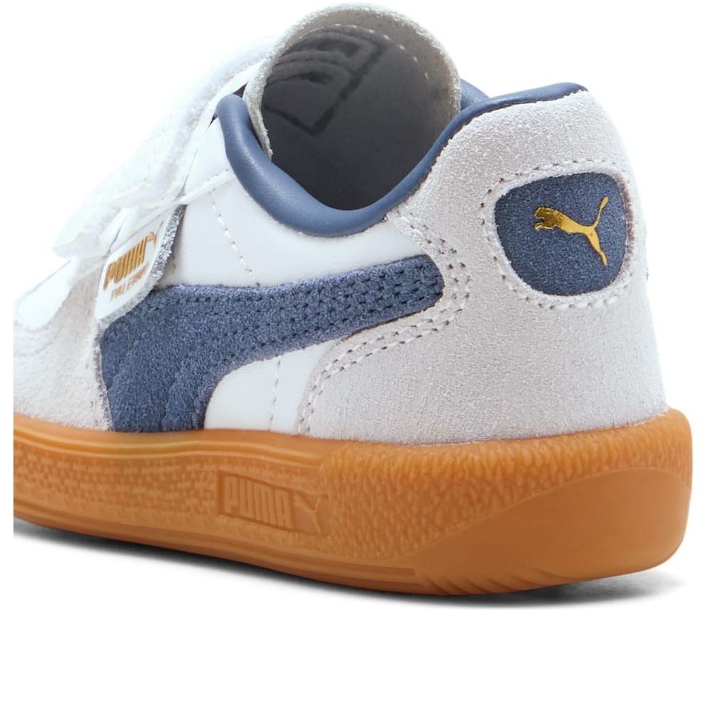 (TD) Puma Palermo Leather 'White Dark Indigo' — фото 4