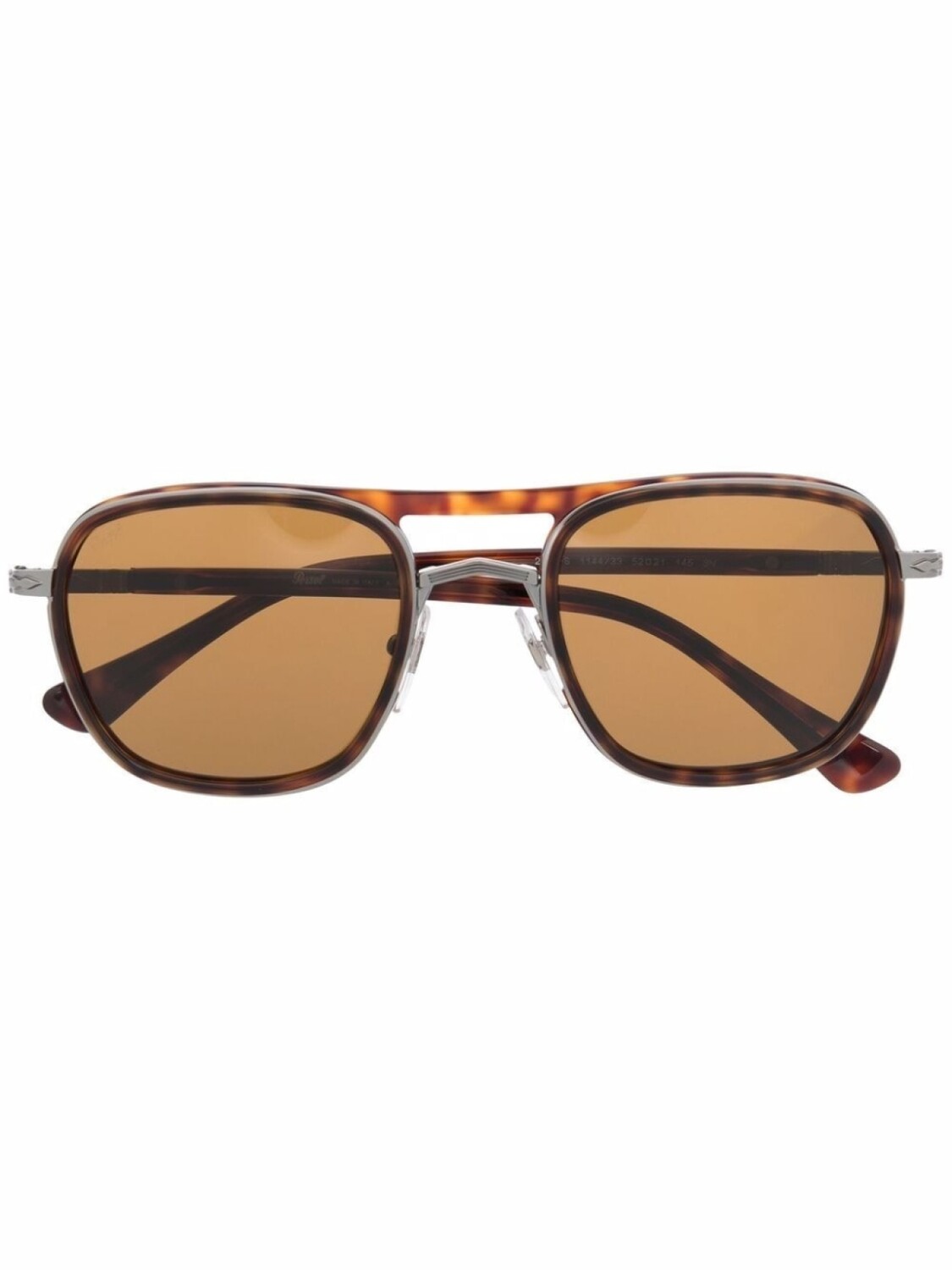 

Persol солнцезащитные очки-авиаторы, коричневый