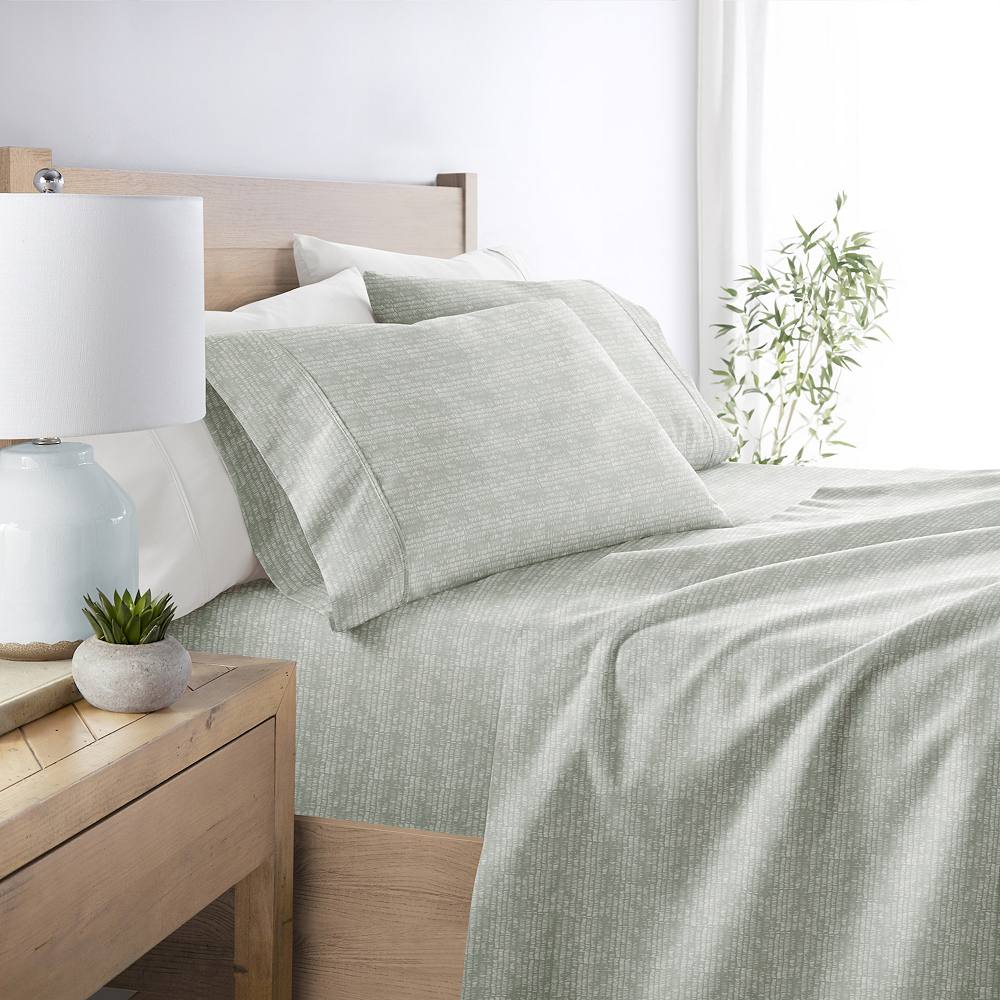 

Комплект постельного белья из микрофибры Soft Lines Urban Loft, цвет Lines Green Mist