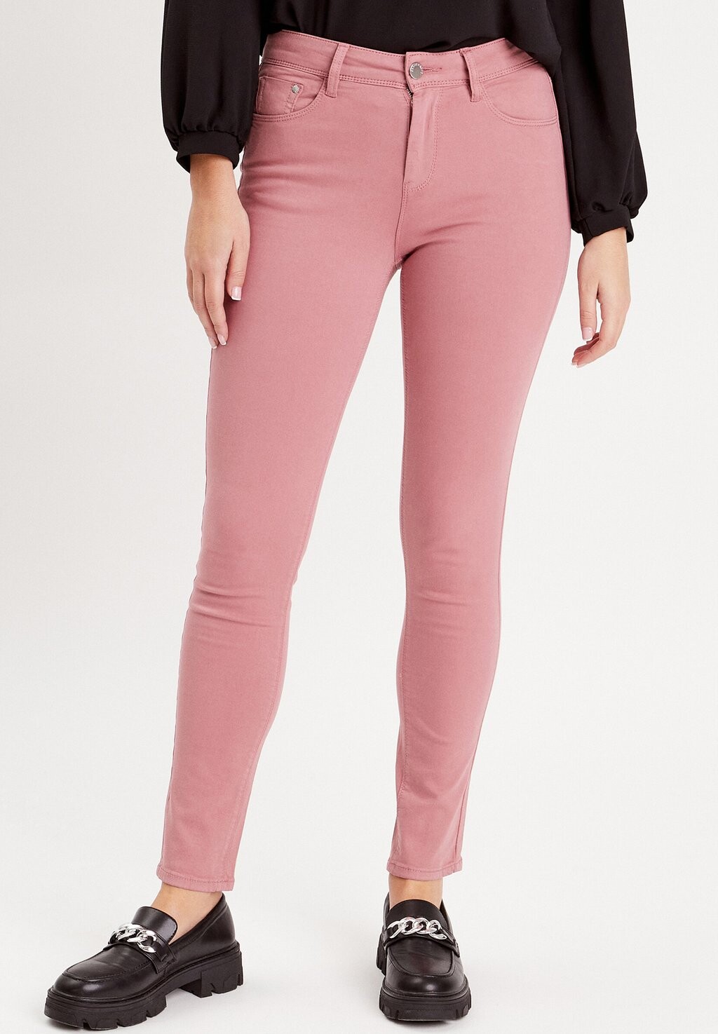 

Джинсы Skinny Fit Mit 5 Pocket Cache Cache, цвет vieux rose