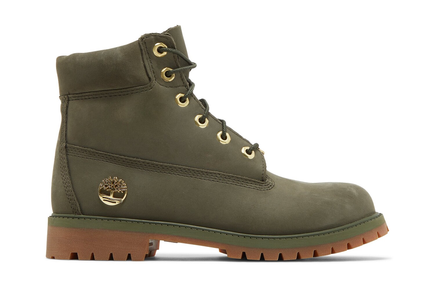 Ботинки Timberland Premium 6 Inch Junior, зеленый