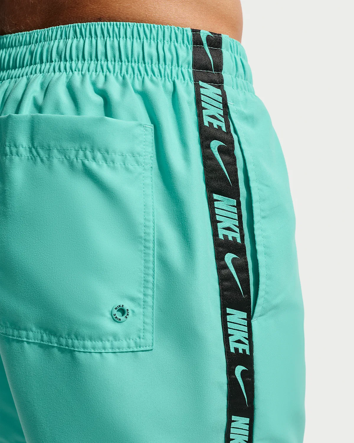 Мужские плавательные шорты Nike Swim Breaker 5" с подкладкой, Bleached Turquoise — фото 3