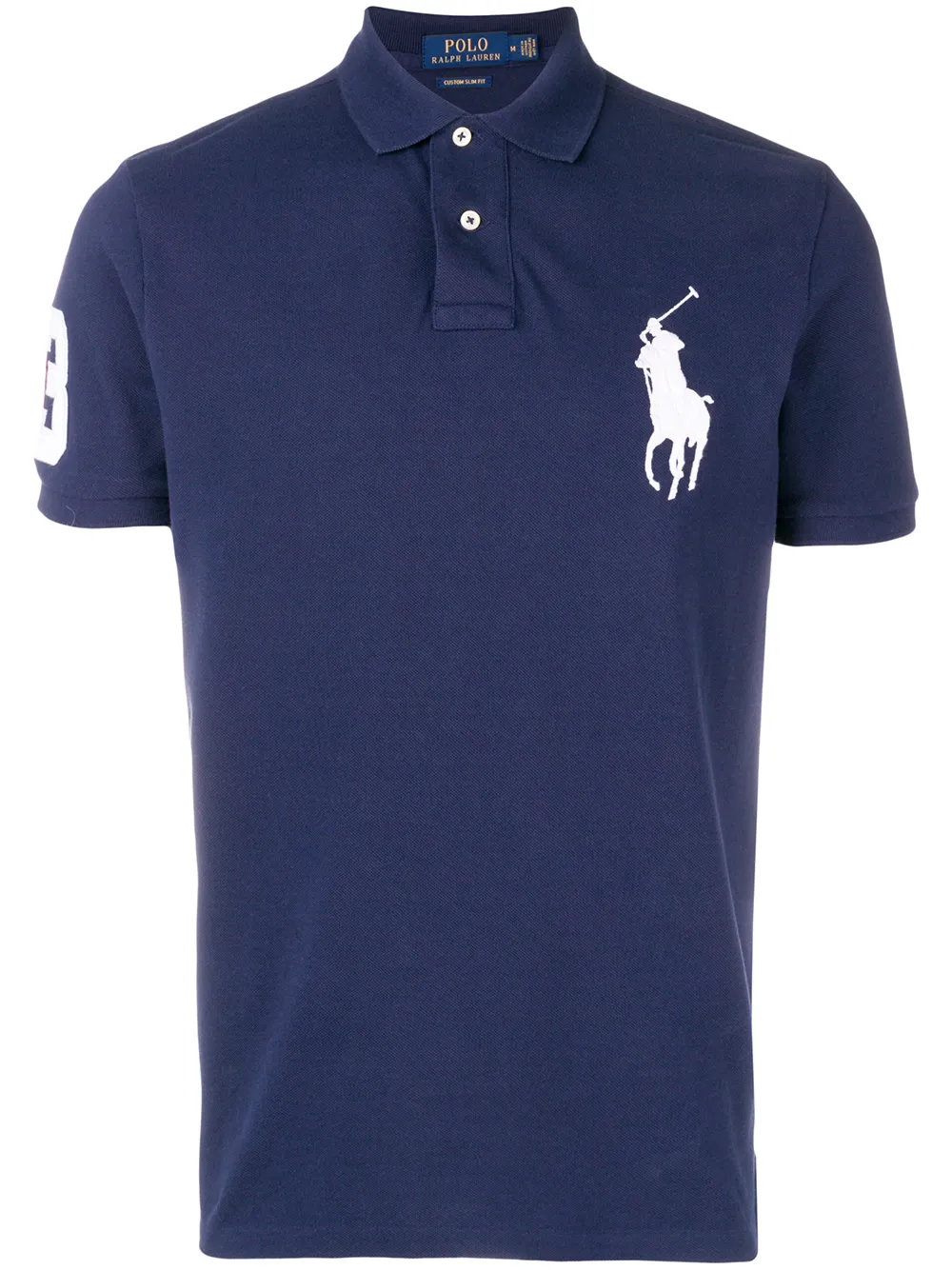 

Футболка-поло с логотипом POLO RALPH LAUREN, синий