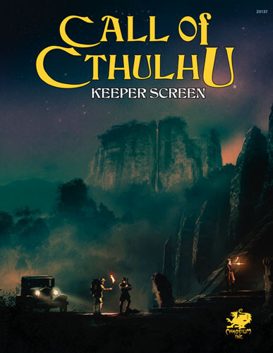 

Ролевая игра Chaosium Call of Cthulhu RPG: Keeper Screen Pack