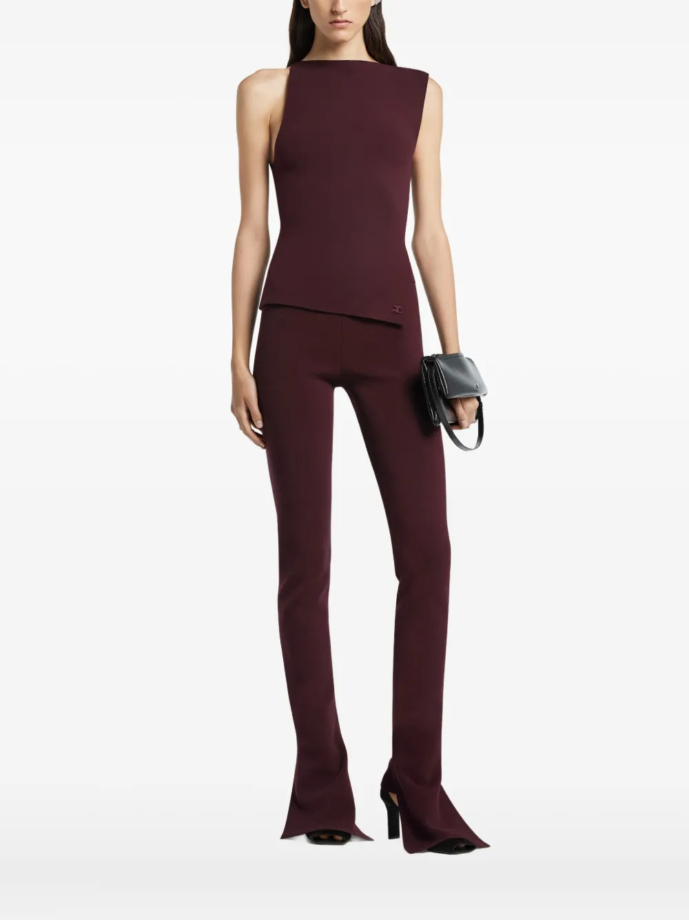 

Топ Interlock Courrèges, красный
