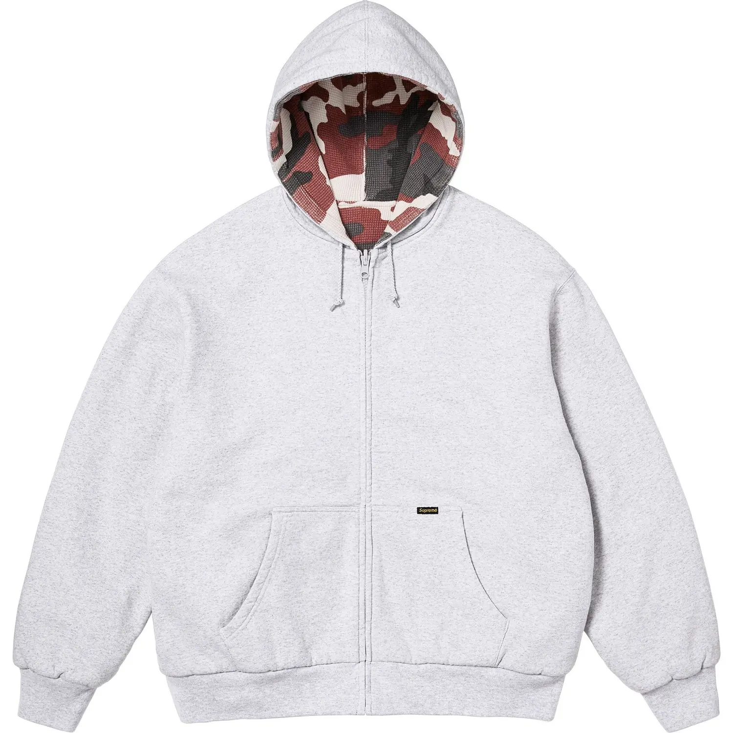 Рабочая худи на молнии Supreme, синий — фото 3