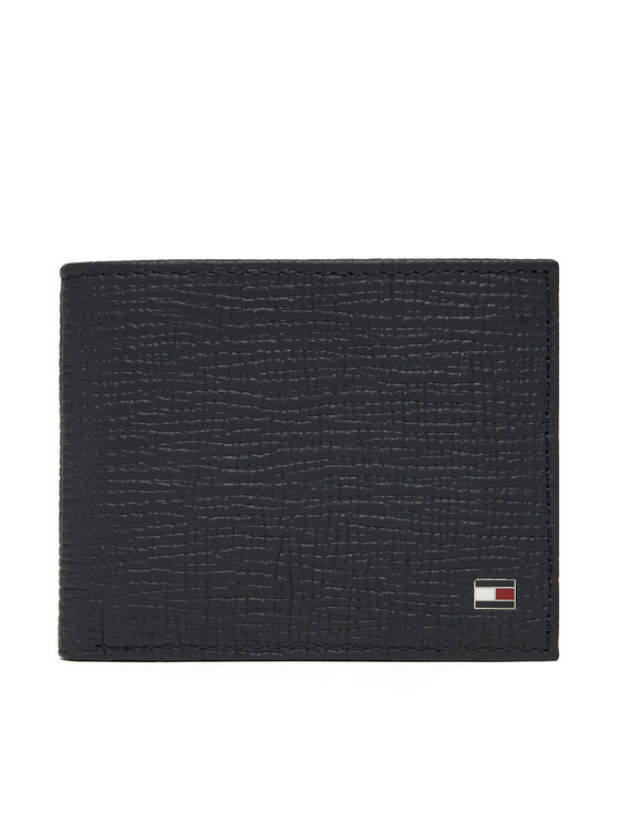 

Большой мужской кошелек Th Flag Mini Cc Wallet AM0AM13708 Tommy Hilfiger, синий