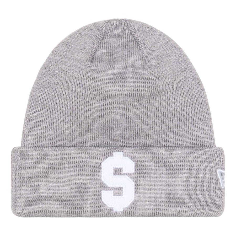 

Бейсболка Supreme New Era $ Beanie SS24 'Heather Grey', серый
