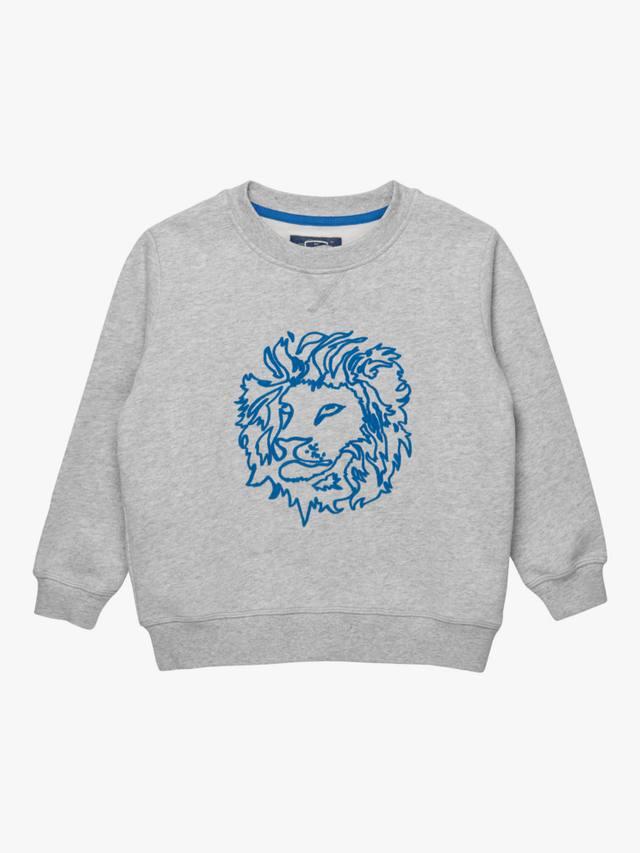 

Детский свитшот Augustus из хлопка Trotters, Grey Marl