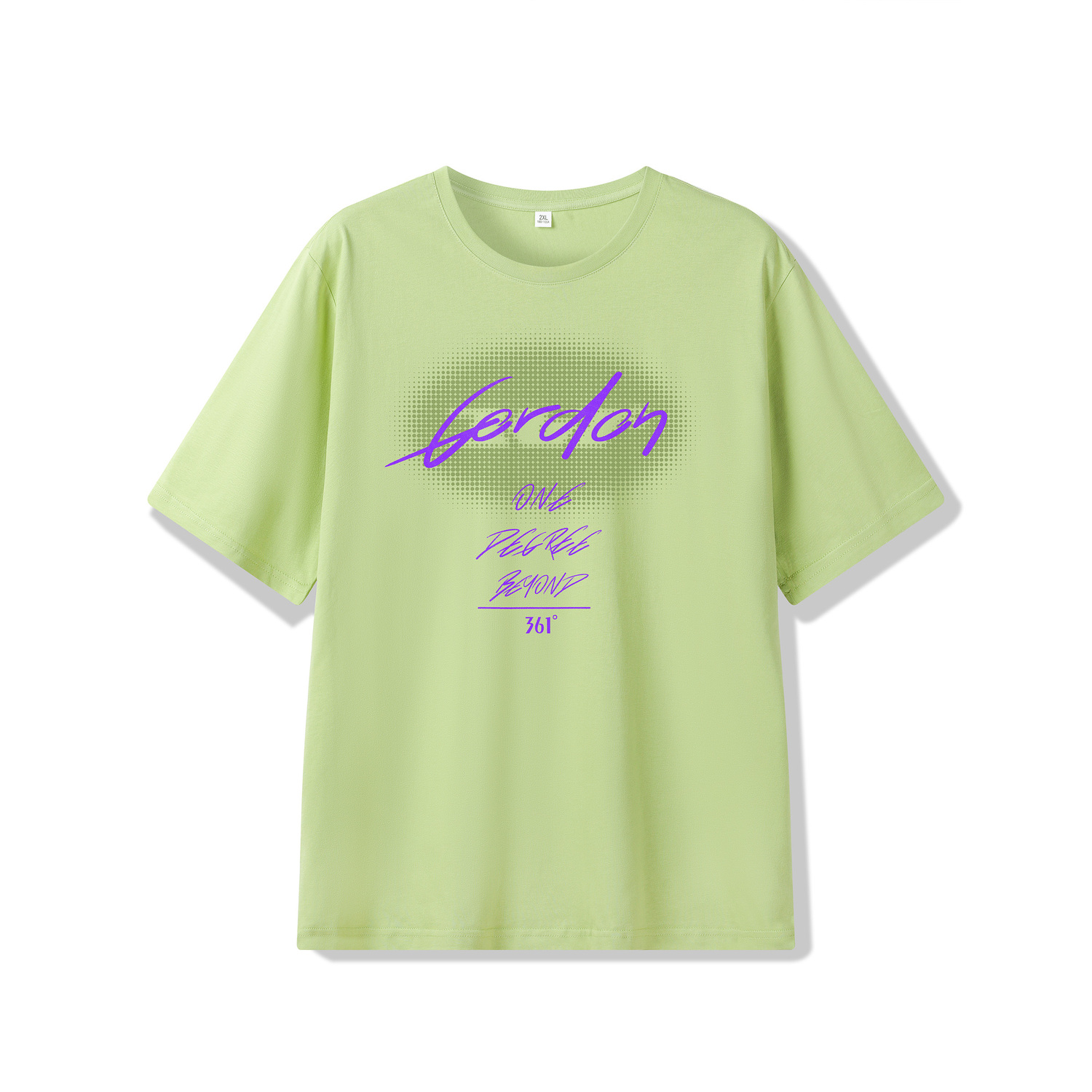 

Футболка Unisex Crew Neck тонкая прямая посадка 361°, hydrogen зеленый