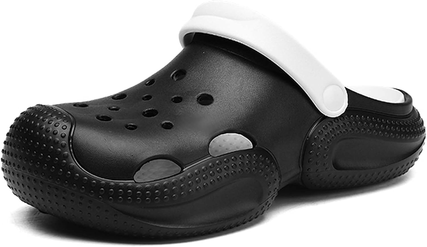 

Женские и мужские сабо, садовая обувь, сандалии с поддержкой свода стопы, тапочки, летние повседневные сандалии для бассейна и пляжа, легкие тапочки с мягкой подошвой Generic, черный