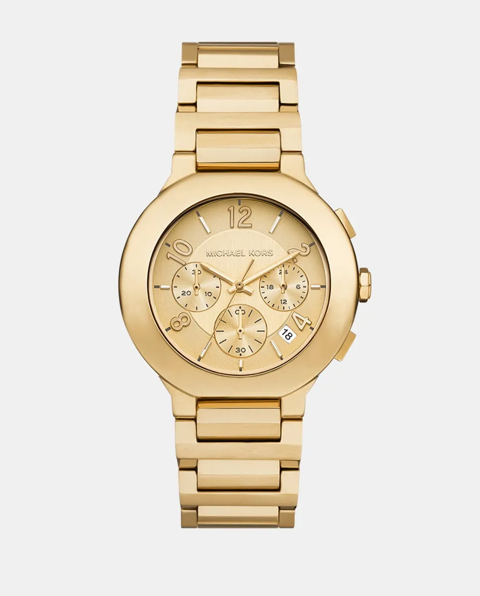 

Женские часы Gramercy MK7520 с хронографом из золота и стали Michael Kors, золото