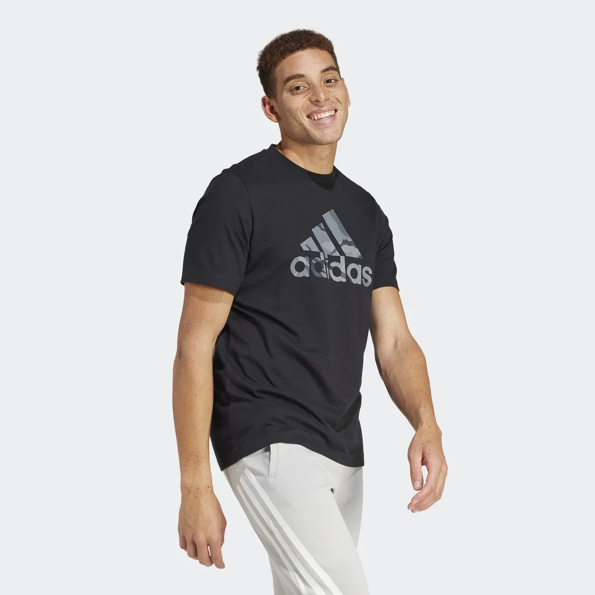 

Футболка Adidas Sportswear "M CAMO G T 1", черный