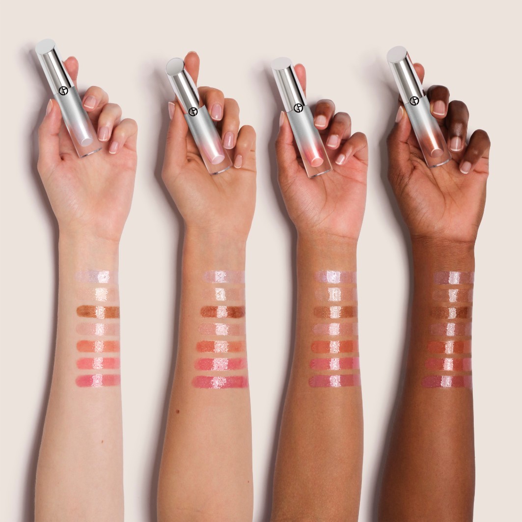 Блеск для губ prisma glass icy plumper Armani, 30, объем 3.5 мл — фото 4
