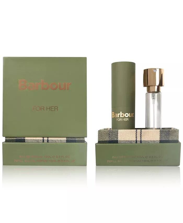 

2 шт. Подарочный набор с распылителем для парфюмерной воды Heritage For Her Barbour