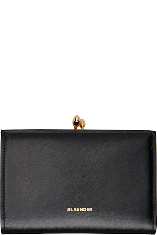 

Черный Годжи Маленький Кошелек Jil Sander