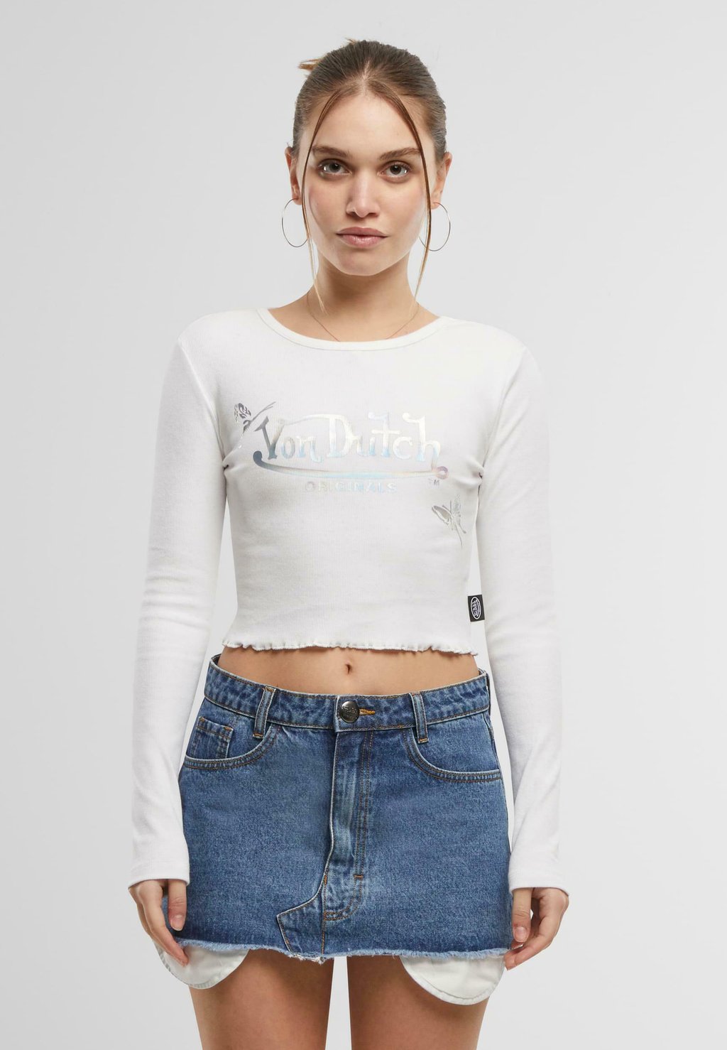 

Рубашка с длинными рукавами FLY Von Dutch, белый