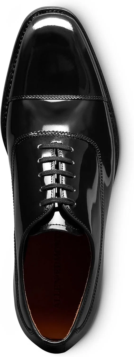 Оксфорды мужские Allen Edmonds, черная патентованная кожа — фото 3