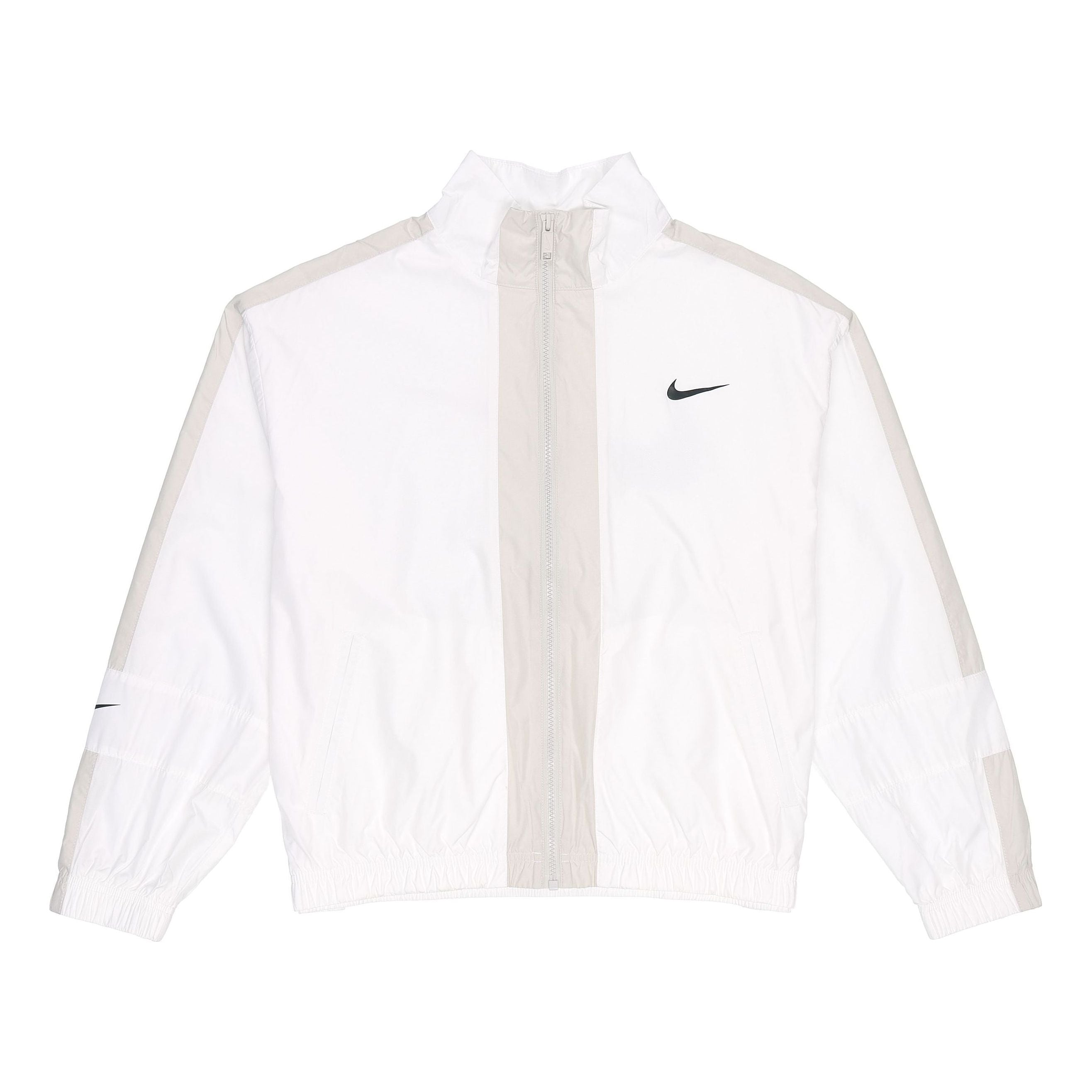 

Куртка (WMNS) Nike Sportswear Repel Contrasting Colors Loose Woven Jacket Autumn White CZ8801-100