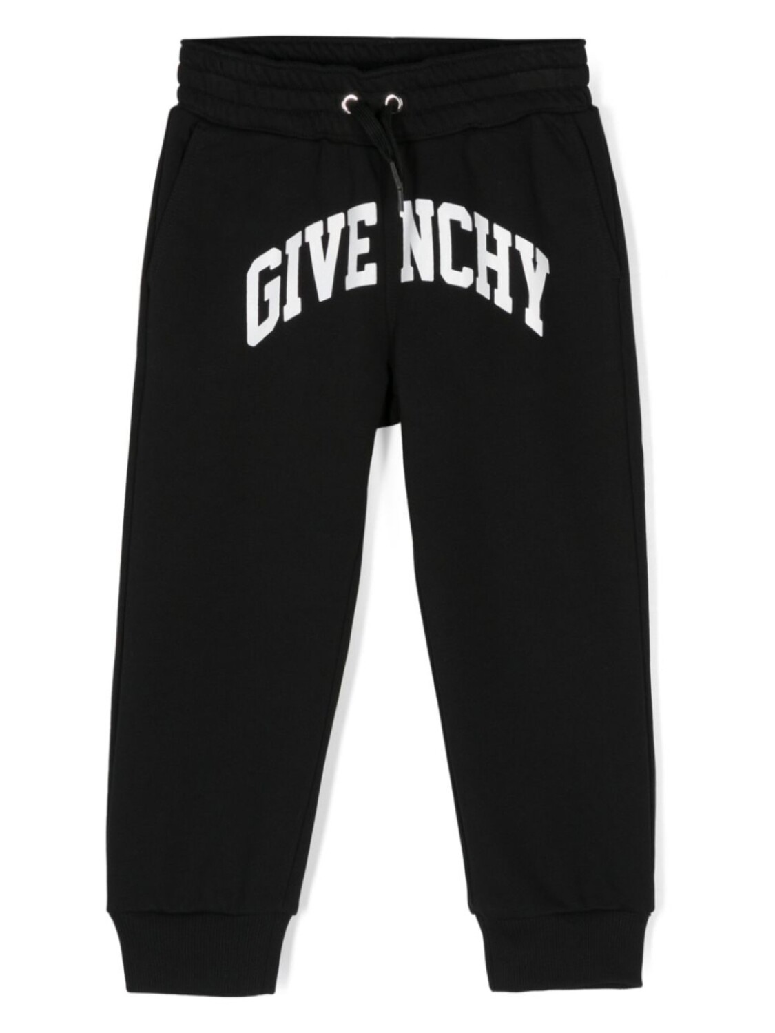 

Givenchy Kids спортивные брюки с логотипом, черный