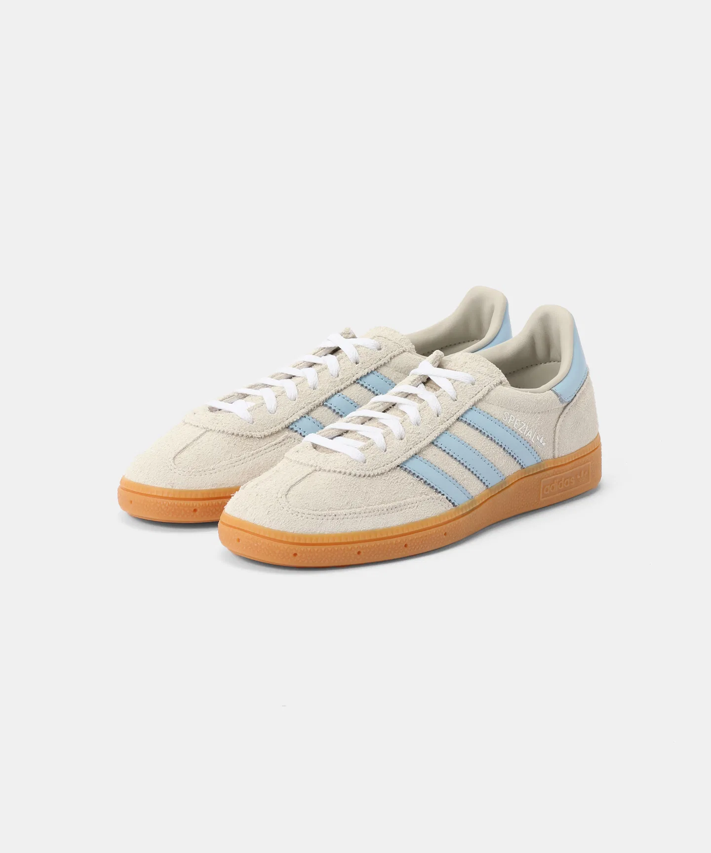 Унисекс кроссовки из натуральной кожи Adidas Handball Spezial серые