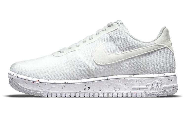 

Кроссовки Nike Air Force 1 Low Crater Flyknit белые, Белый;серый, Кроссовки Nike Air Force 1 Low Crater Flyknit белые