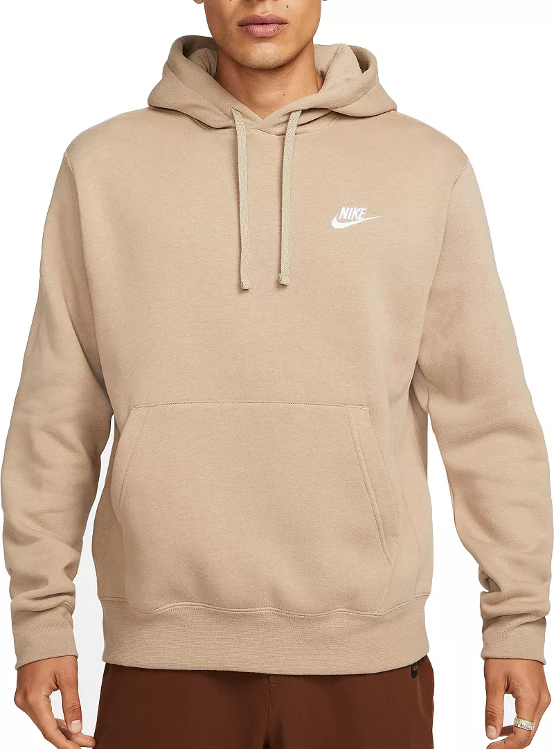 

Мужская флисовая худи Nike Sportswear Club, хаки