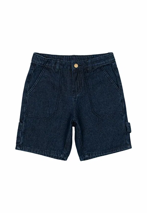 Шорты Tnsavid baggy fit worker shorts denim shorts The New, нестираный деним — фото 3