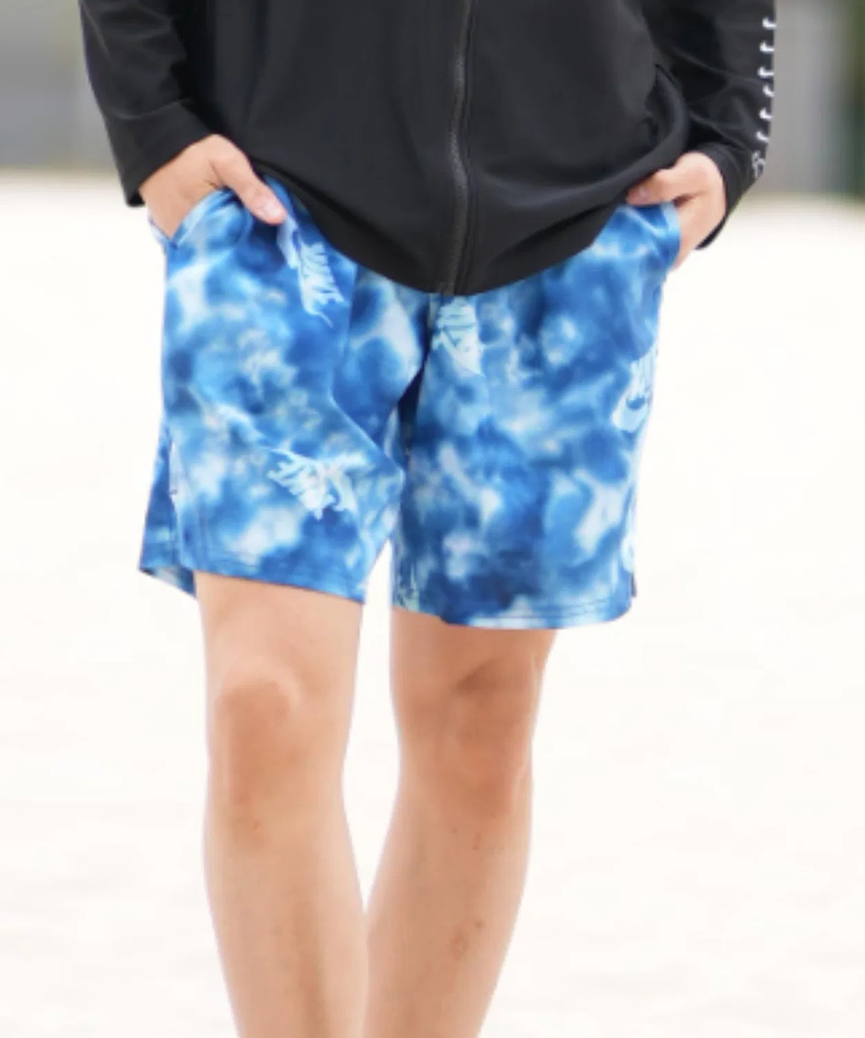 Шорты для плавания Nike Utility Tie-Dye Camo Print 7" Volley