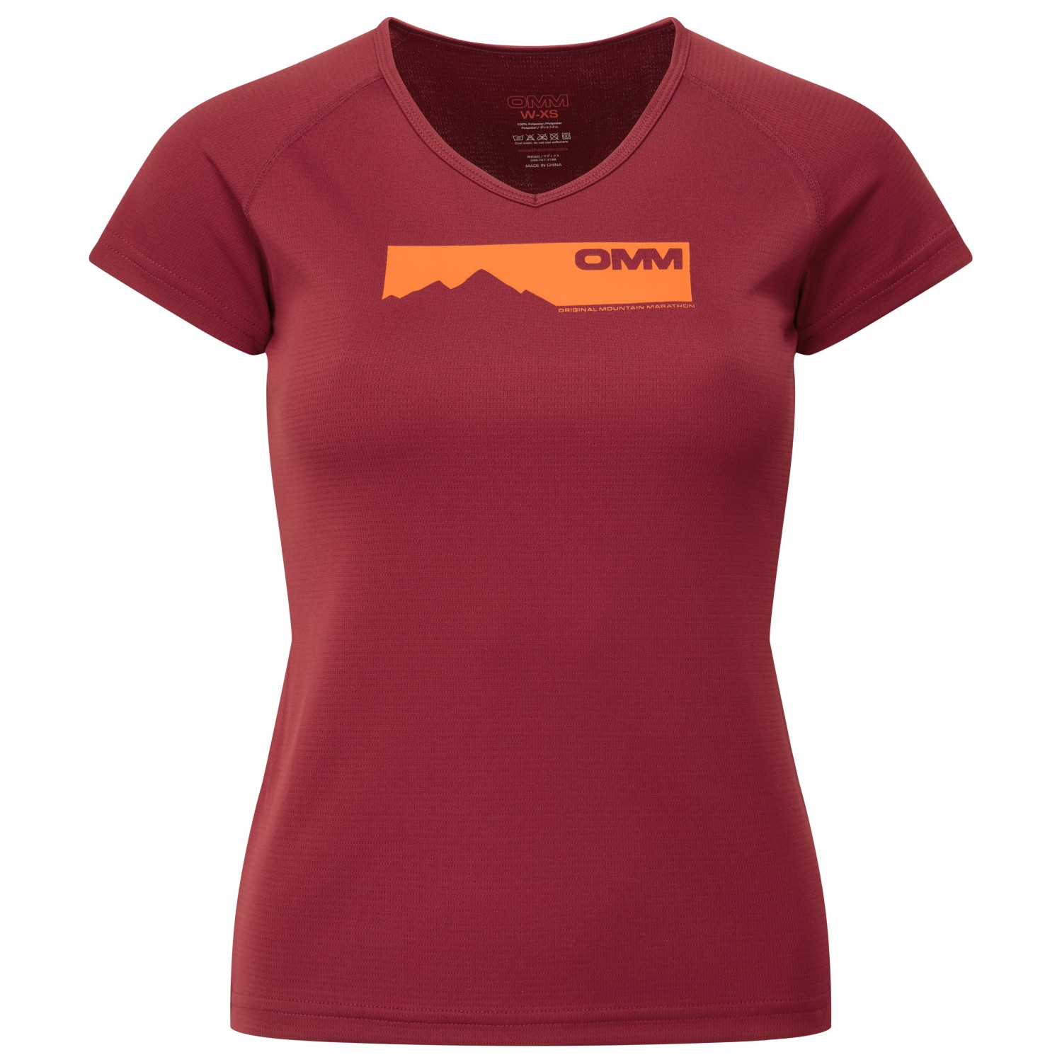 

Беговая рубашка Omm Women's Bearing Tee S/S, цвет Dark Red Mountain, Коричневый, Беговая рубашка Omm Women's Bearing Tee S/S, цвет Dark Red Mountain