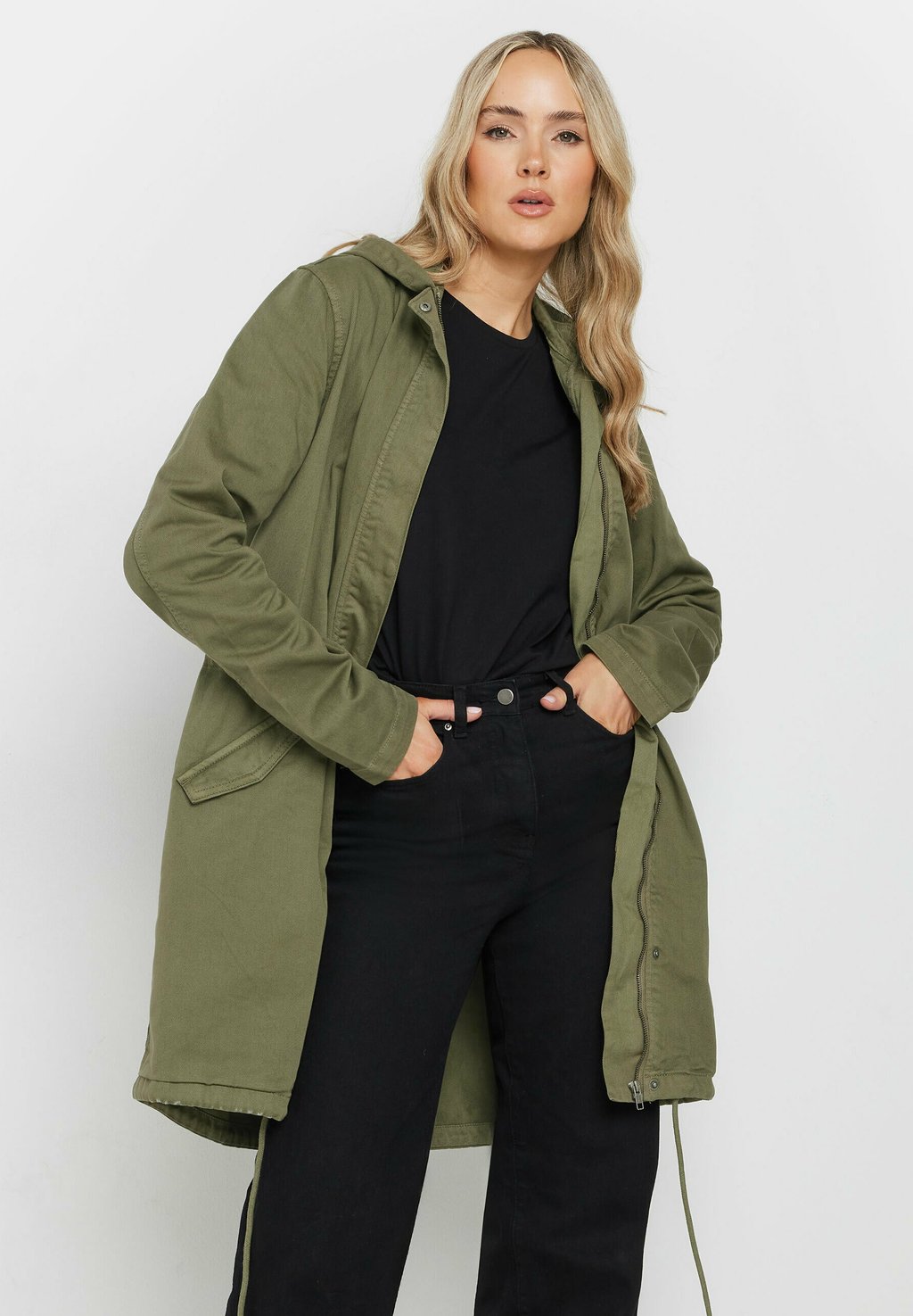 

Парка HOODED Long Tall Sally, зеленый