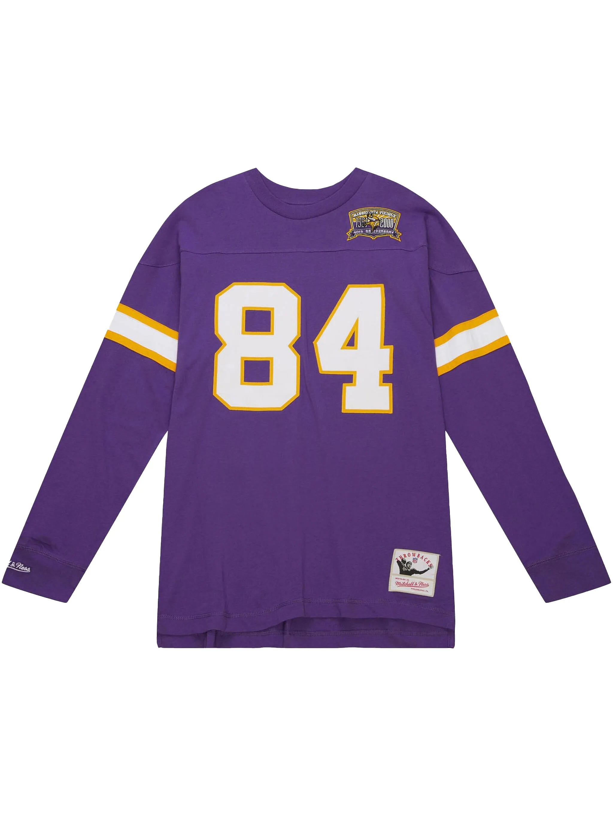 

Футболка Minnesota Vikings 2000 Randy Moss Mitchell & Ness, фиолетовый
