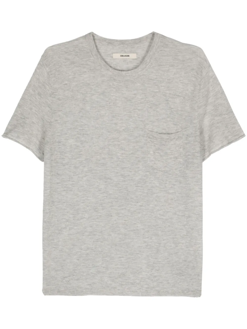 

Кашемировый джемпер Jimmy Zadig&Voltaire, серый