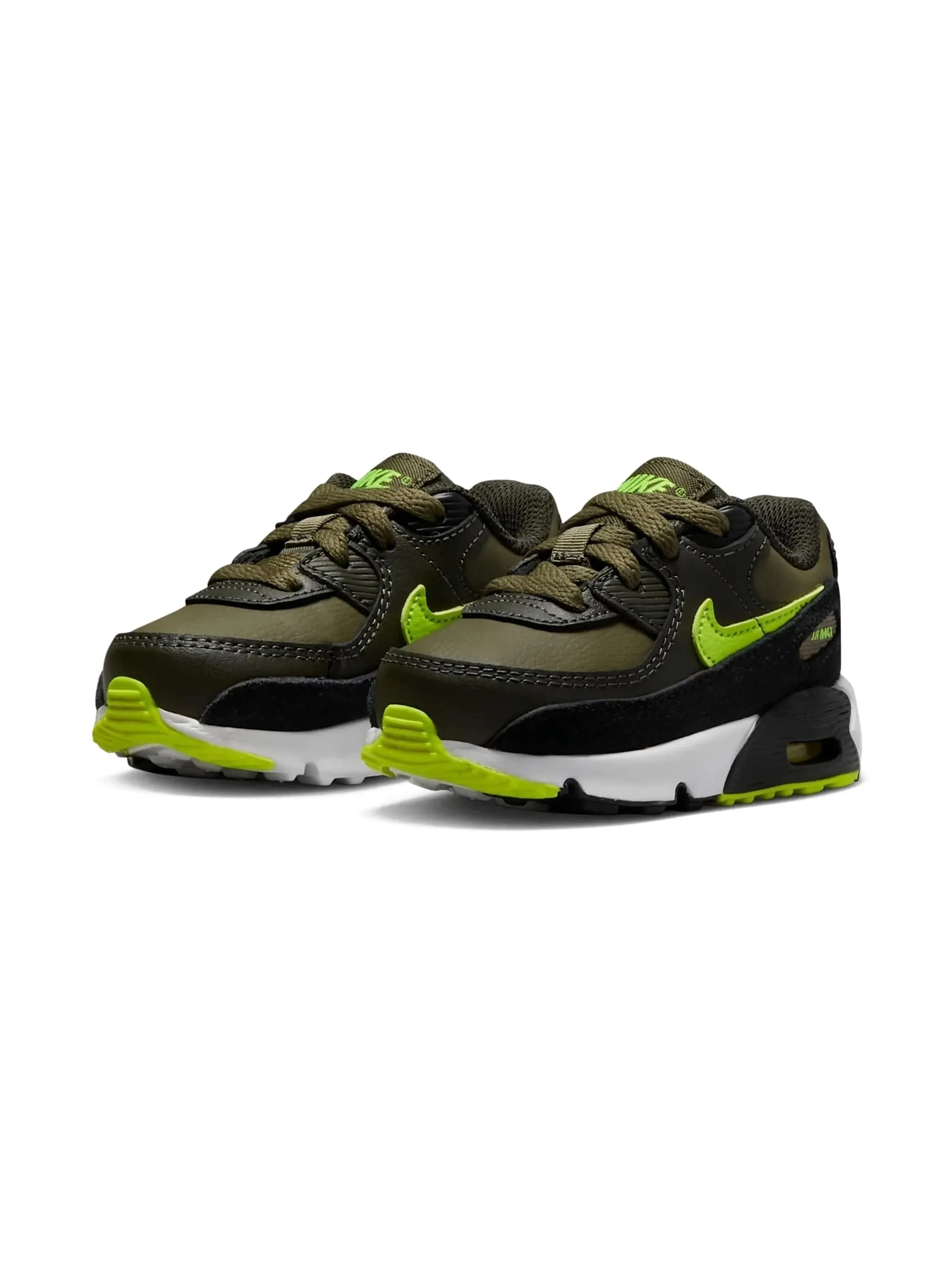 Кроссовки Air Max 90 LTR Nike Kids, зеленый — фото 2