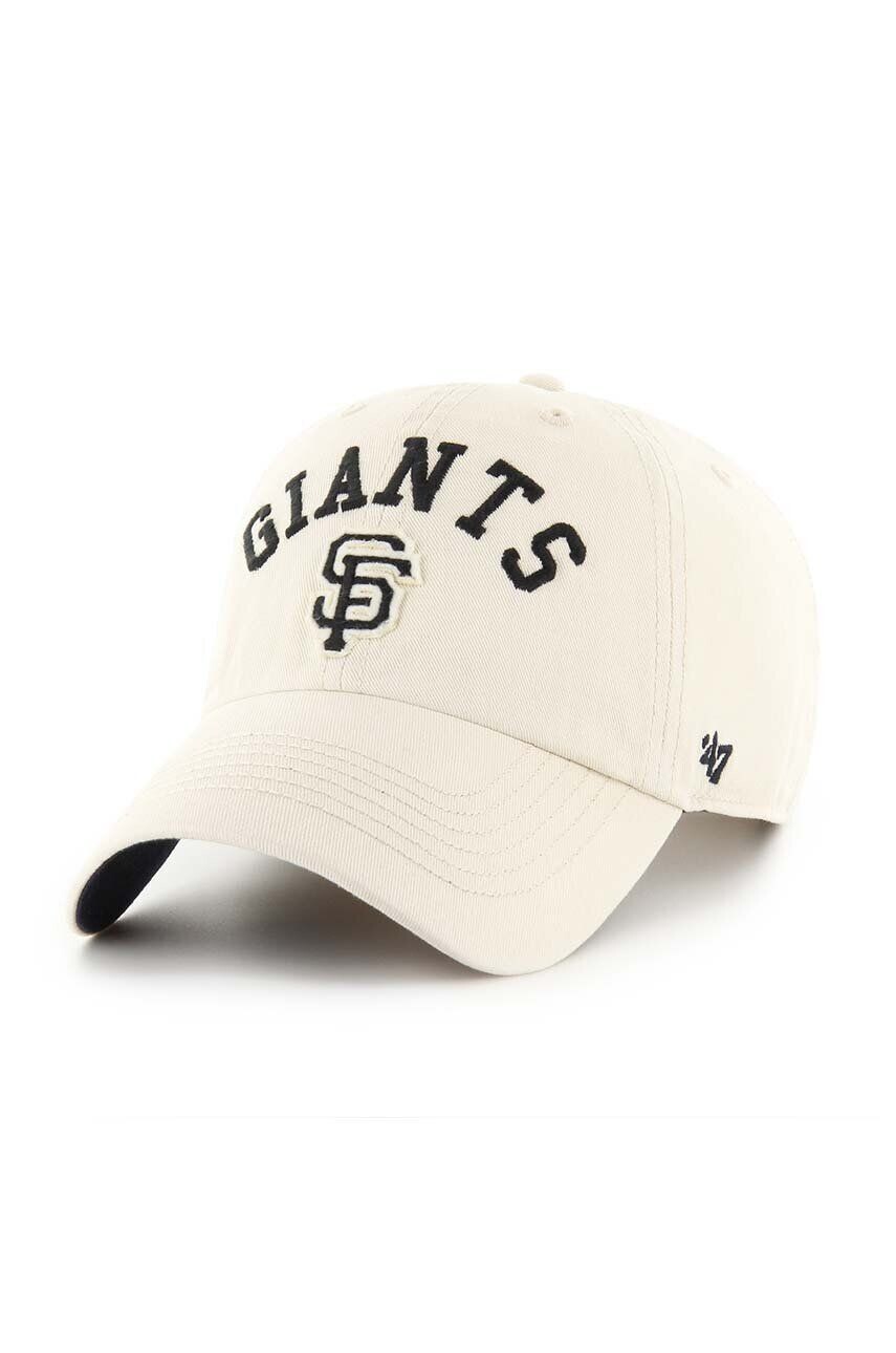 

Хлопковая бейсболка 47 марки MLB San Francisco Giants 47 Brand, бежевый