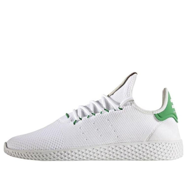 

Кроссовки x pharrell tennis hu 'green' Adidas, белый