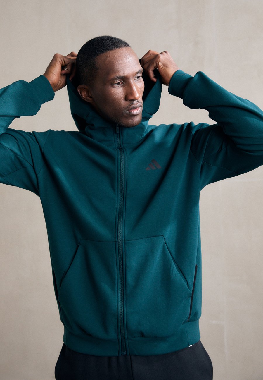 

Толстовка Adidas Performance FULL ZIP, Aurora Ivy/Dark Green