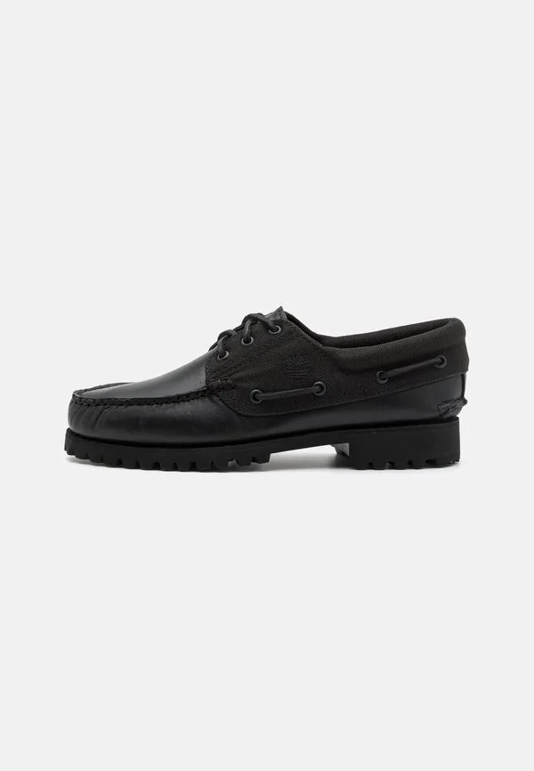 Оригинальные лодочные туфли с тремя люверсами Timberland, Blackout