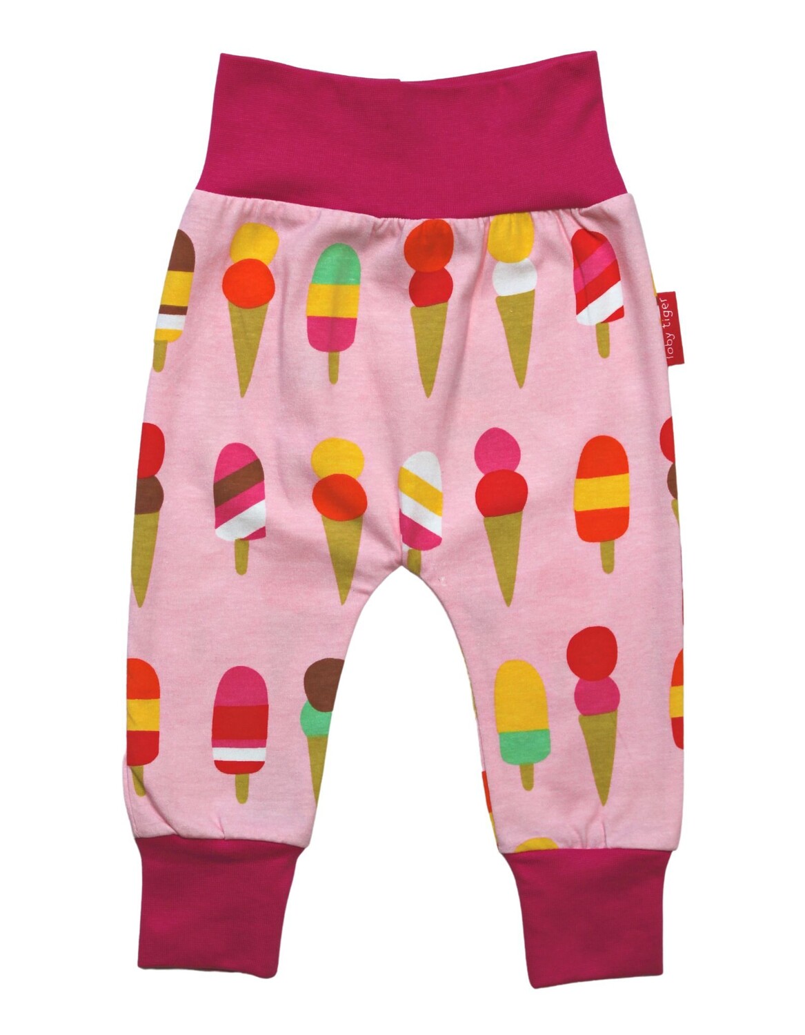

Тканевые брюки Toby Tiger mit Eiscreme Print, розовый