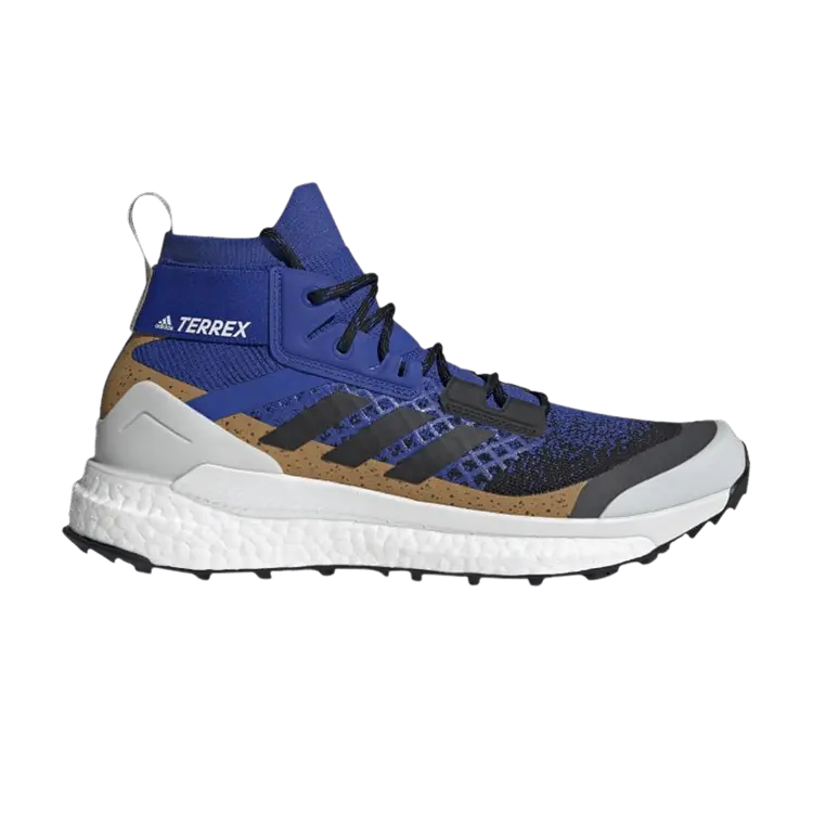 

Ботинки adidas Terrex Free Hiker Primeblue 'Bold Blue Black', синий
