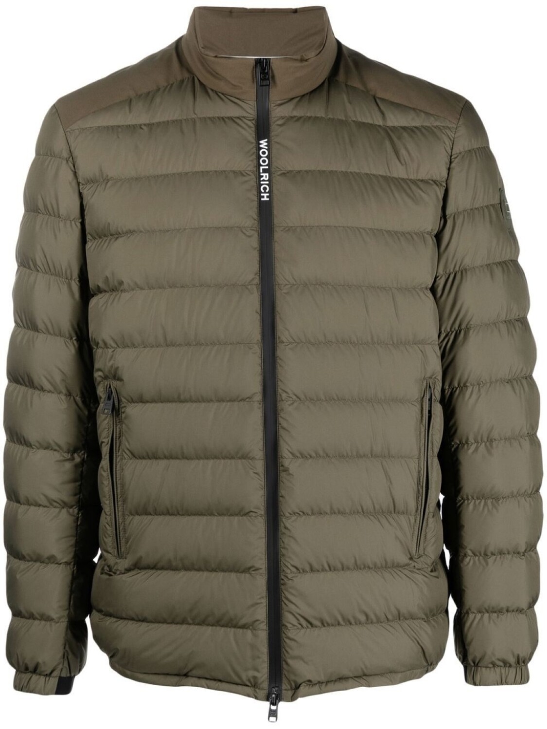 

Стеганый пуховик Woolrich, зеленый