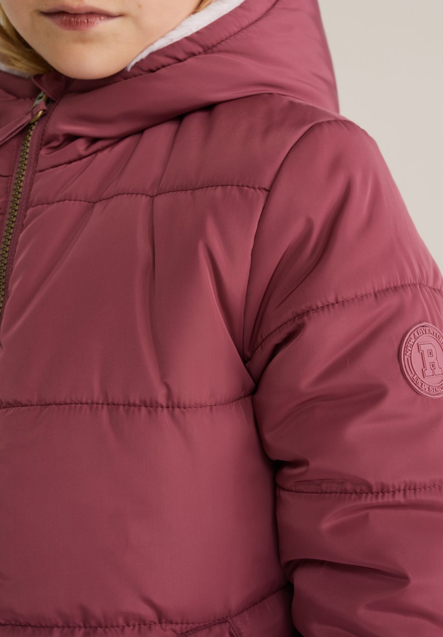 Зимняя куртка WE Fashion Winter jacket, Old Rose/Mottled Light Pink — фото 3