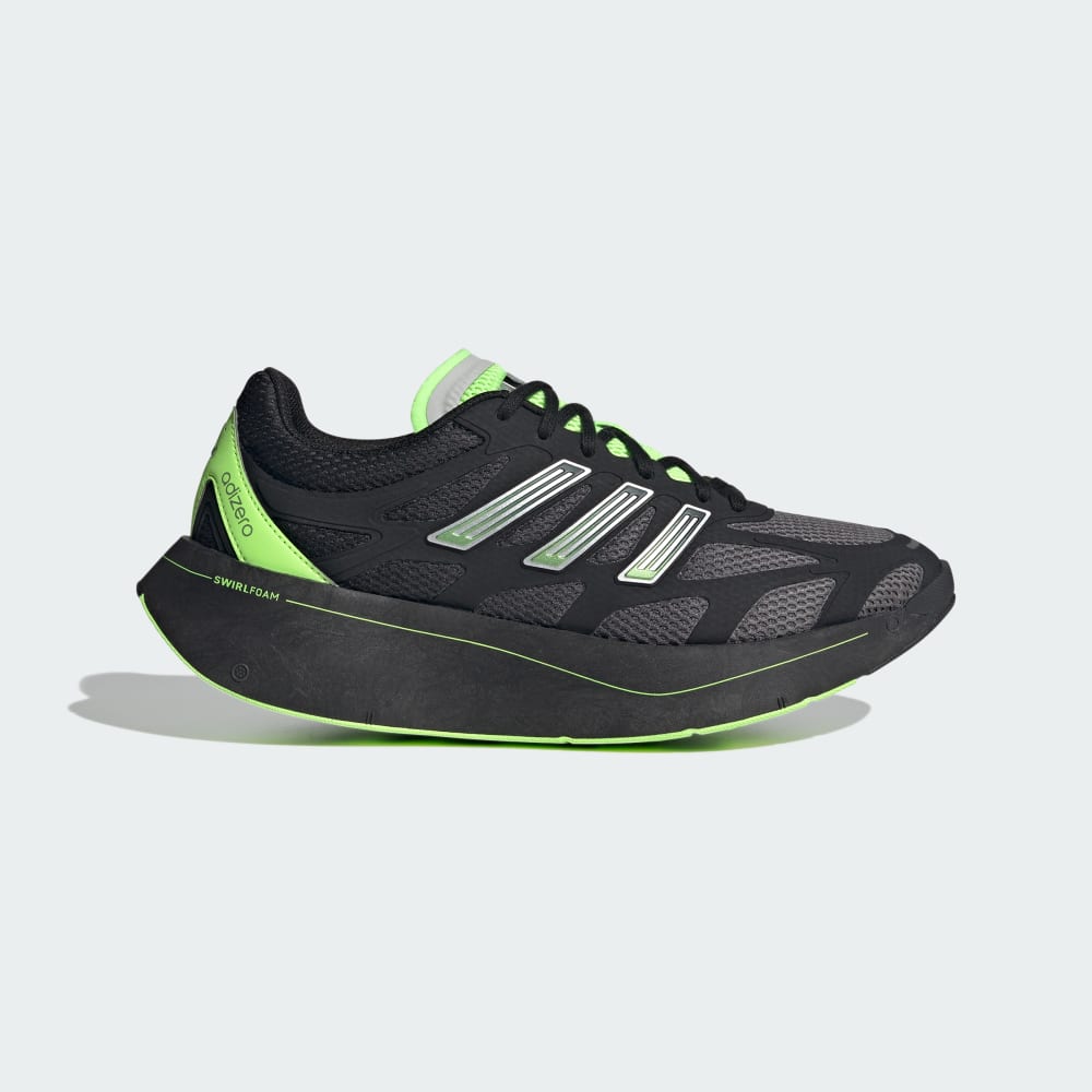 

Кроссовки на платформе Adidas Adizero Aruku Shoes, цвет Core Black/Grey Four/Signal Green