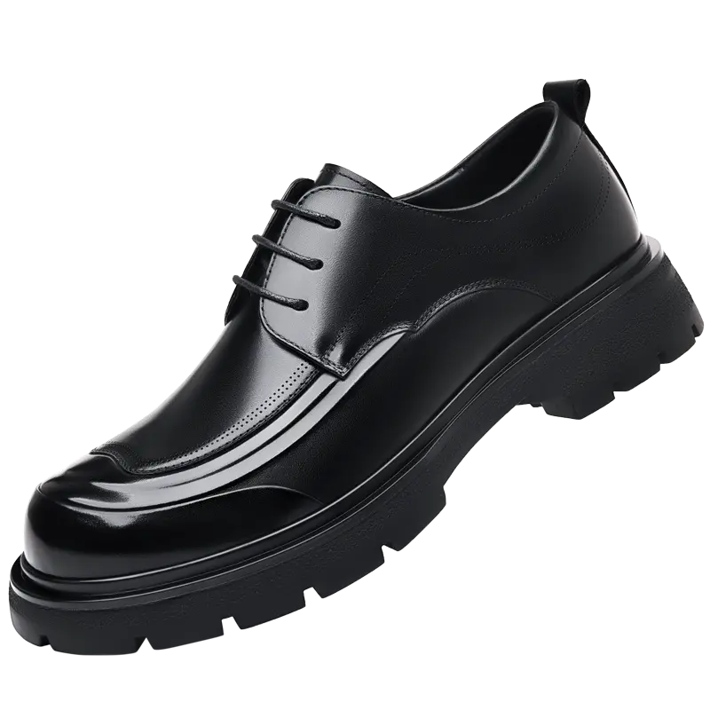 MODENGPAN Мужские повседневные кроссовки Low Top черные, цвет Black — фото 3