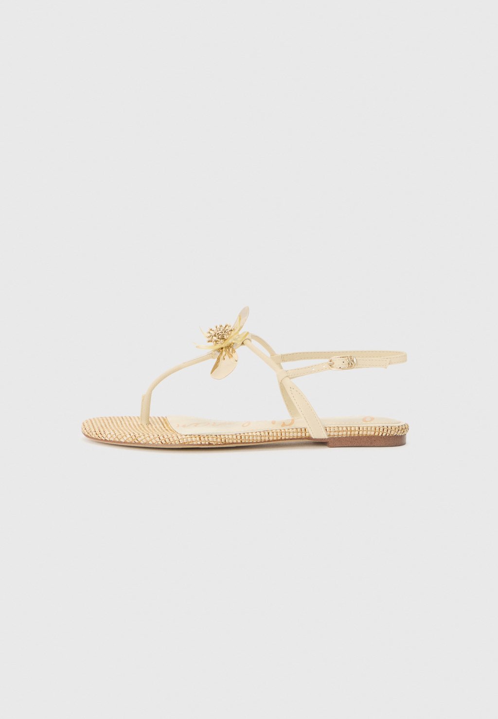 Сандалии с Т-образной застежкой EDEN Sam Edelman, кремовый