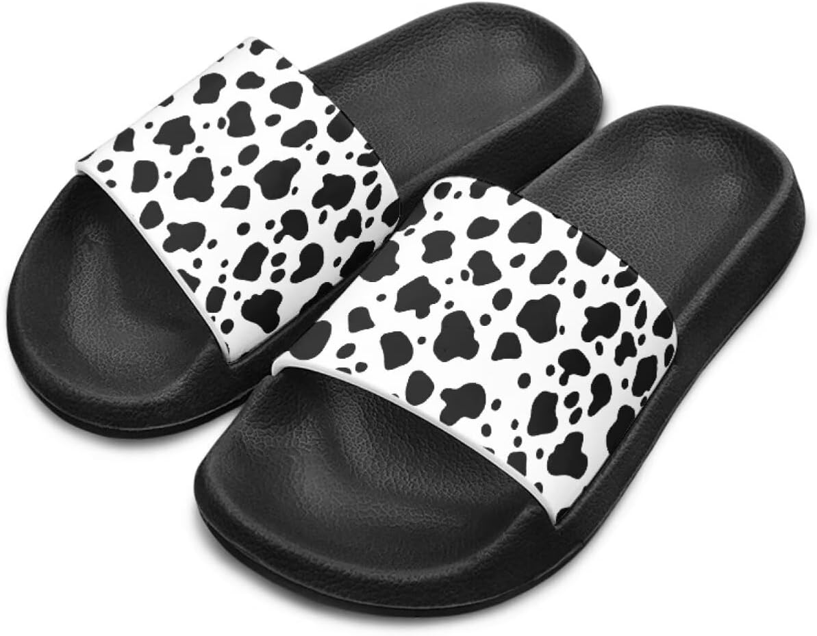 

Детские тапочки, пляжные сандалии, сланцы, шлепанцы для детей унисекс, мальчиков и девочек, подарок для дочерей, сыновей, младших братьев и сестер, черная подошва, размер для маленьких детей 11- для больших детей 3 Qoiuvncy